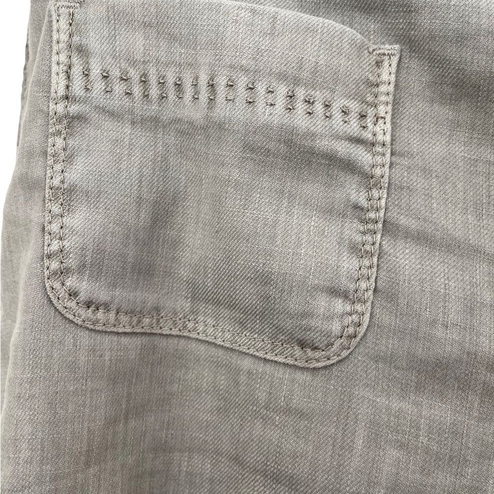 LEVEL 99 Petite wide leg linen blend drawstring waist pants size 29P. - Picture 3 of 7